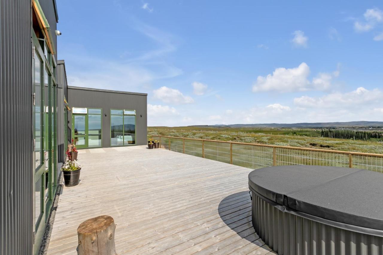 4Bed 4Bath Sauna & Hot Tub Reykholt  Exterior foto
